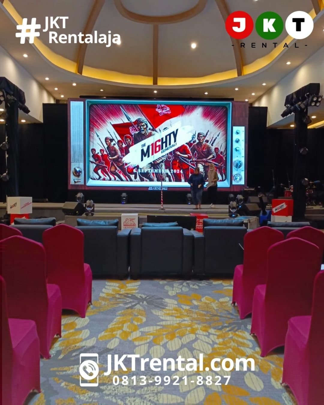 Sewa LED Videotron Jabodetabek 100% Termurah